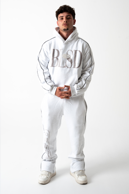 Cargar imagen en el visor de la galería, WHITE NIGHTLINE TRACKSUIT