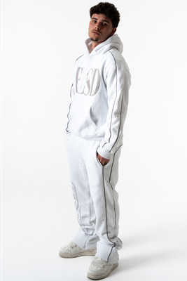 Cargar imagen en el visor de la galería, WHITE NIGHTLINE TRACKSUIT