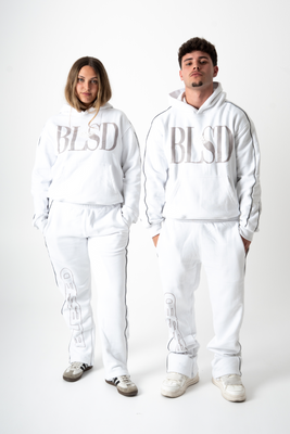 Cargar imagen en el visor de la galería, WHITE NIGHTLINE TRACKSUIT