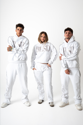 Cargar imagen en el visor de la galería, WHITE NIGHTLINE TRACKSUIT