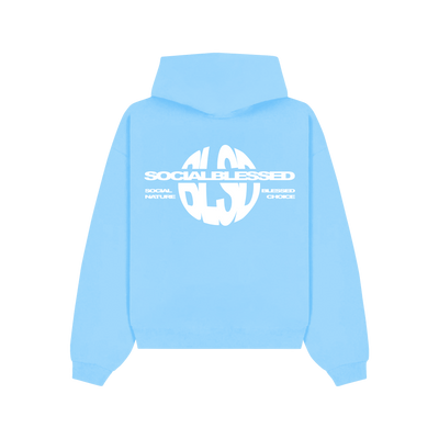 Cargar imagen en el visor de la galería, SKY BLUE BLSD HOODIE