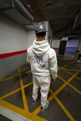 Cargar imagen en el visor de la galería, WHITE DRIP SET TRACKSUIT Mi tienda